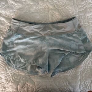 Lululemon speed up shorts low rise 2.5 inch